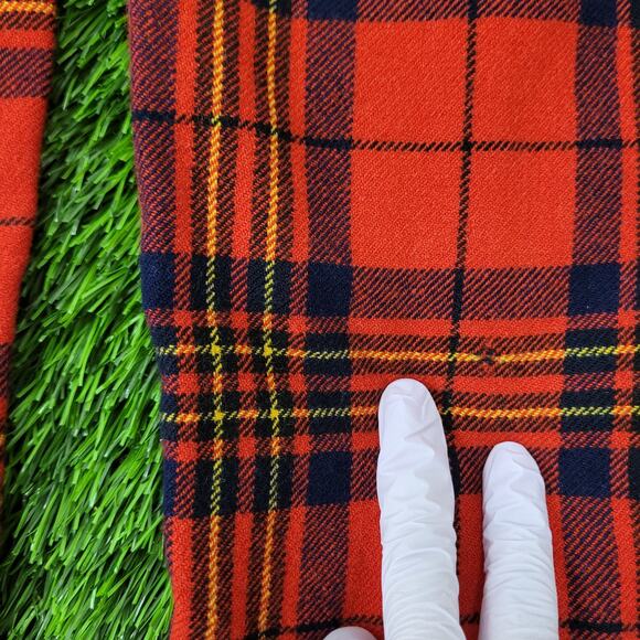 Vintage Brooks-Brothers Pants Women 00/0 24x27 Buffalo-Plaid - Picture 12 of 16